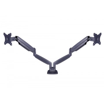 Multibrackets 3286 supporto da tavolo per Tv a schermo piatto 68,6 cm (27") Morsa Nero, Argento