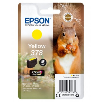 Epson Singlepack Yellow 378 Claria Photo HD Ink cartuccia d'inchiostro