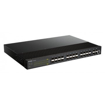 D-Link DIS-700G-28XS Gestito L2+ 1U Nero switch di rete