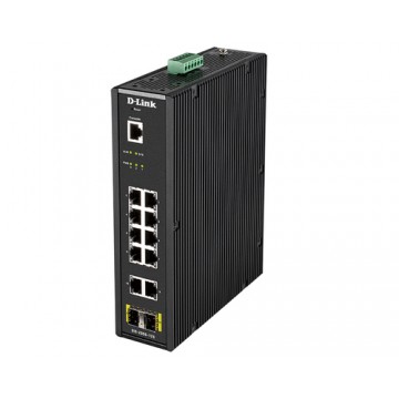 D-Link DIS-200G-12S switch di rete Gestito L2 Gigabit Ethernet (10/100/1000) Nero