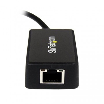 StarTech.com Adattatore USB 3.0 a Ethernet Gigabit NIC con porta USB - Nero