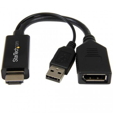 StarTech.com Adattatore / Convertitore HDMI a DP alimentato via USB - Ultra HD 4K