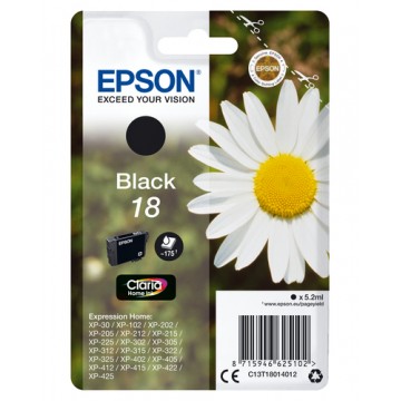 Epson Daisy Cartuccia Margherita Nero Inchiostri Claria Home 18