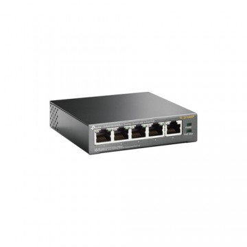 TP-LINK TL-SF1005P Non gestito Fast Ethernet (10/100) Nero Supporto Power over Ethernet (PoE)