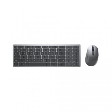 DELL KM7120W tastiera RF Wireless + Bluetooth QWERTY Italiano Grigio, Titanio