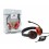 Conceptronic CCHATSTARU2R Cuffia Padiglione auricolare Rosso