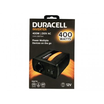 Duracell DRINV40-EU adattatore e invertitore 400 W Auto Nero