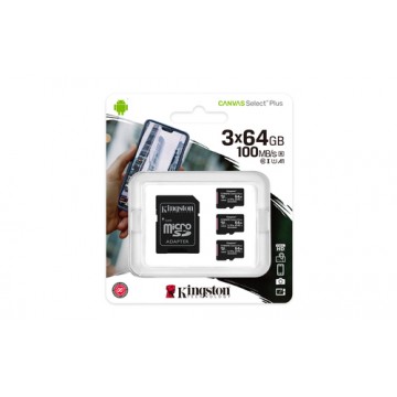 Kingston Technology Canvas Select Plus memoria flash 64 GB MicroSDXC Classe 10 UHS-I