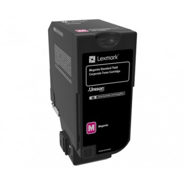 Lexmark 74C2SME cartuccia toner Originale Magenta 1 pezzo(i)