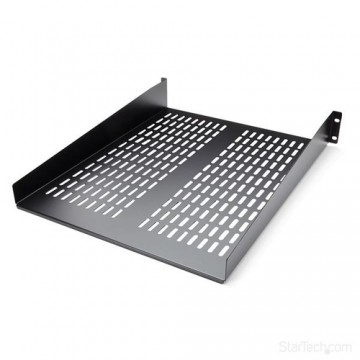 StarTech.com Ripiano per montaggio a rack con fessure 22" 2U - Ripiano per armadio server rack fisso - 22 kg