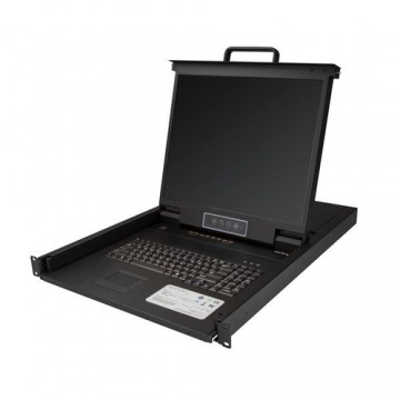 StarTech.com Console KVM per armadio Rack a 8 porte VGA con schermo LCD - 19" - 1U