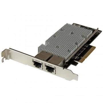 StarTech.com Scheda di rete PCI express a 2 porte 10 Gbase-T Ethernet con Chipset intel X540