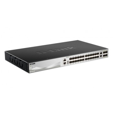 D-Link DGS-3130-30S Gestito L3 10G Ethernet (100/1000/10000) Nero, Grigio