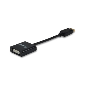 Equip 133431 cavo di interfaccia e adattatore DisplayPort DVI Nero