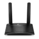 TP-LINK TL-MR100 router wireless Banda singola (2.4 GHz) Fast Ethernet 3G 4G Nero