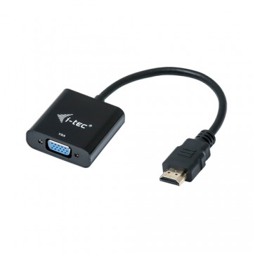 i-tec HDMI2VGAADA cavo e adattatore video 0,15 m HDMI VGA Nero