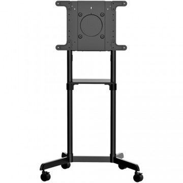 StarTech.com Carrello porta TV con ruote - Supporto TV portatile per schermi VESA da 37-70" (70 kg) - Supporto TV con ripiano e 