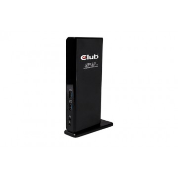 CLUB3D USB Gen1 Type A Dual Display Docking Station