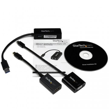 StarTech.com Kit accessori 3 in 1 per Microsoft Surface Pro 4 / Pro 3 / Pro 2 / Surface 3 HDMI VGA - mDP a VGA / HDMI e USB3.0 a