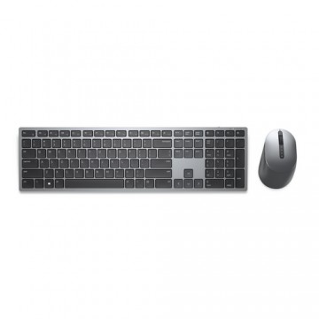 DELL KM7321W tastiera RF senza fili + Bluetooth QWERTY US International Grigio, Titanio