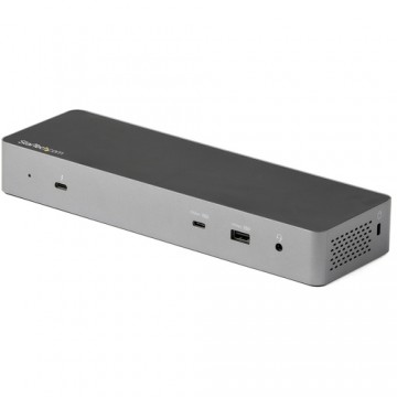 StarTech.com TB3CDK2DHUE replicatore di porte e docking station per notebook Cablato Thunderbolt 3 Nero, Grigio