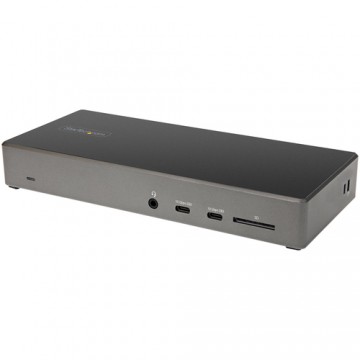 StarTech.com Dock USB type C - Docking station USB C con triplo monitor 4K - Power Delivery 100W - DP 1.4 Alt Mode & DSC, 2x Dis