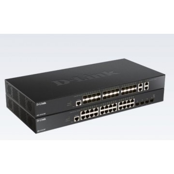 D-Link DXS-1210-28S switch di rete Gestito 10G Ethernet (100/1000/10000) 1U Nero