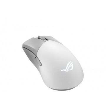 ASUS ROG Gladius III Wireless Aimpoint White mouse Mano destra RF Wireless + Bluetooth + USB Type-A Ottico 36000 DPI